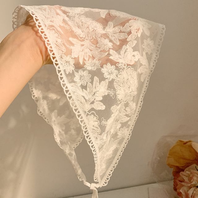 Triangle Lace Head Scarf Designs) (Various