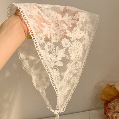 Triangle Lace Head Scarf Designs) (Various