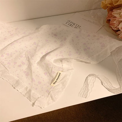 Print Head Designs) (Verschiedene Blumenschal Dreieck