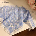Set Spitzenkopftuch Scrunchie / Trim Print