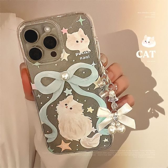 Cat Bow Phone Case