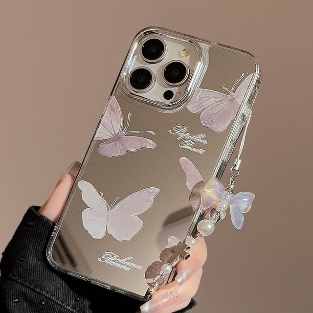 Mirrored Phone Butterfly Case
