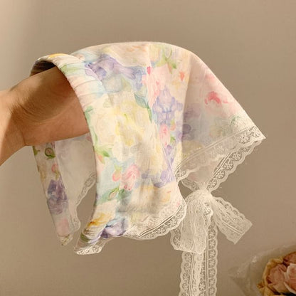 Stirnband-Designs mit Spitzendruck) (Bandana mit verschiedenen Verzierungen