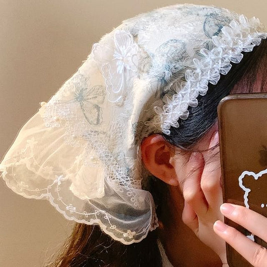 Spitzen-Schmetterlings-Bandana-Besatz-Designs) (Verschiedene