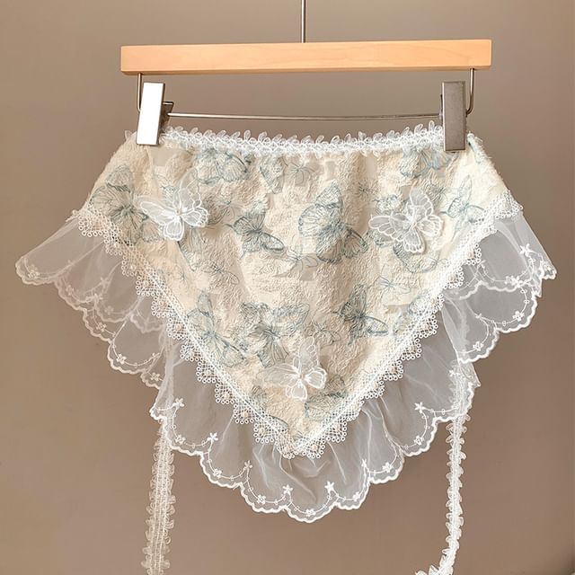 帽子ボンネットバタフライ