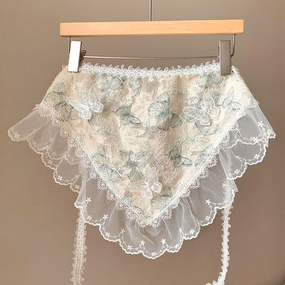 帽子ボンネットバタフライ