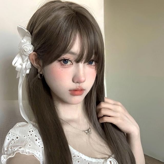 Clip Hair Bowknot Flower