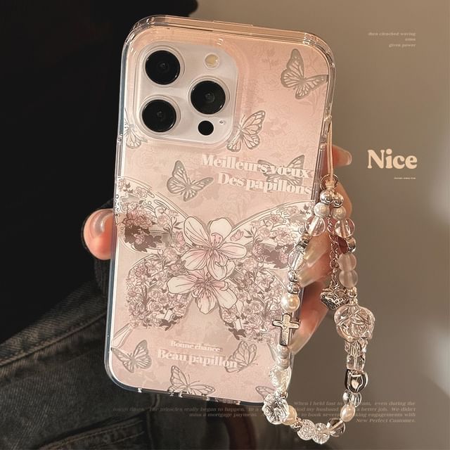 Strap Butterfly Case / Telefon-Set