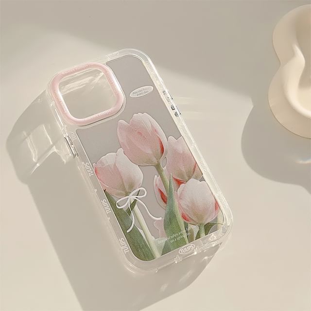 Case Phone Mirrored Tulip