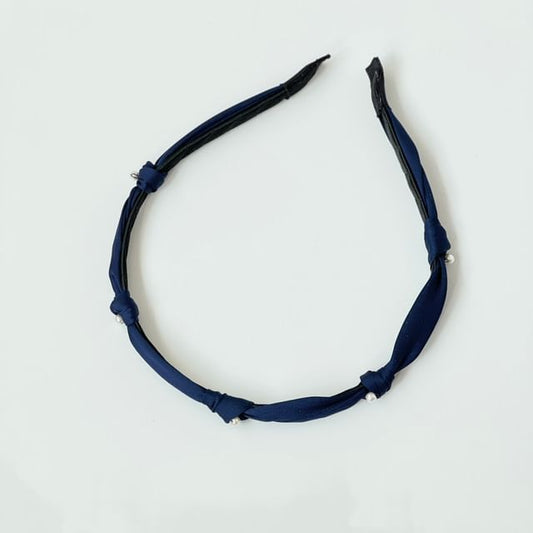 Stirnband Knoten Kunstperle