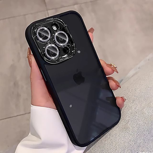 Lens Glitter Phone Case Protection