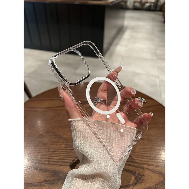 Transparent (Compatible MagSafe) Phone Magnetic with Case