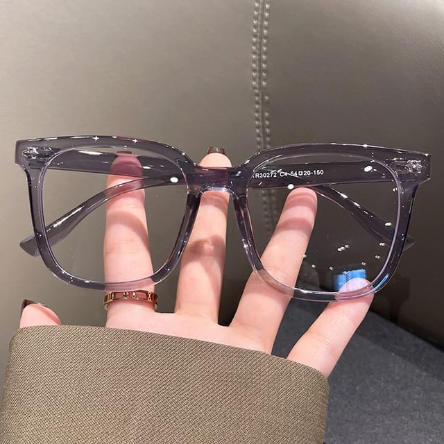 Lunettes carrées bloquant la lumière bleue