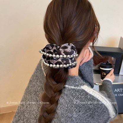 Hair Scrunchie Leopard