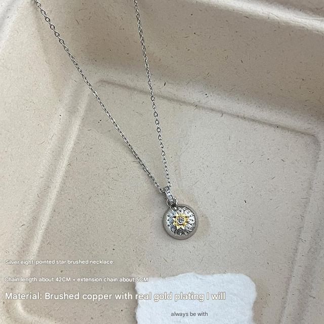 Dome Necklace CZ