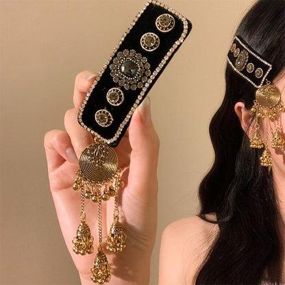 Clip / Rhinestone Beaded Set Hair