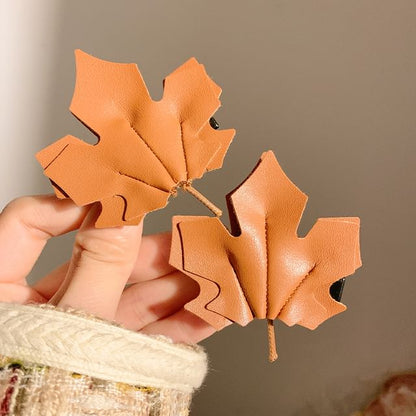 Hair Clip / Set Leaf