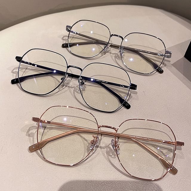 Lunettes métalliques Polygone