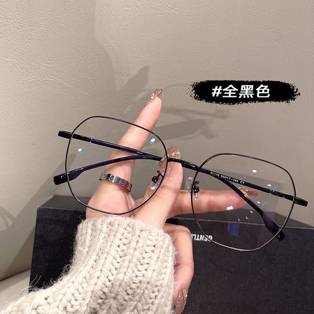 Lunettes métalliques Polygone
