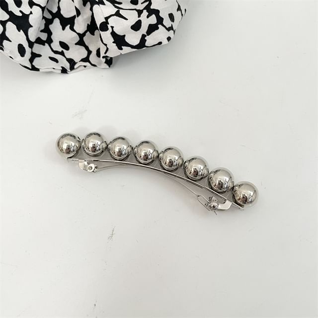 Clip Alloy Bead Polished Hair