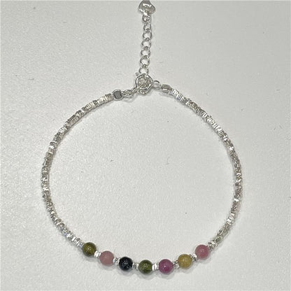 Pearl Silver Bead S925 Bracelet / Freshwater Sterling