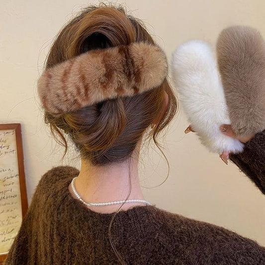 Clip Fur Faux Hair