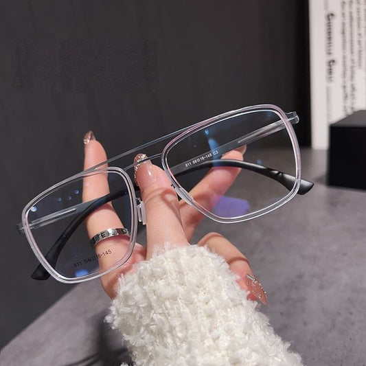 フレーム眼鏡スクエア