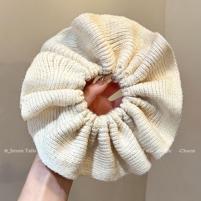 Scrunchie Knit Plain