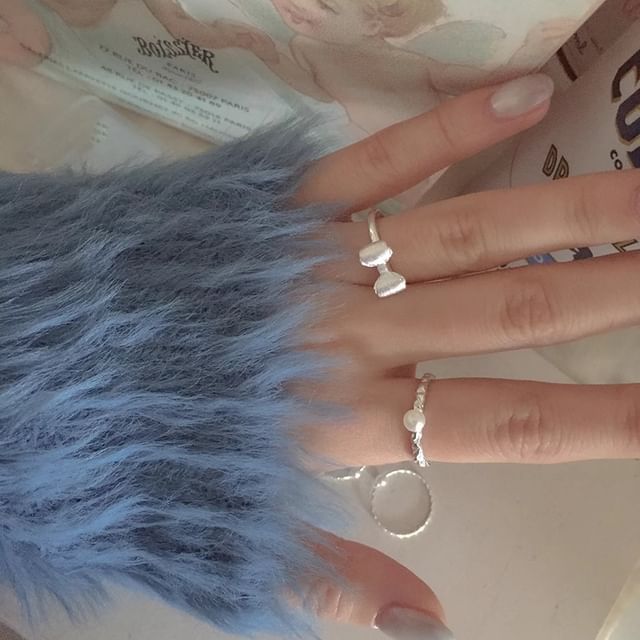 シルバーリング オープンスターリング