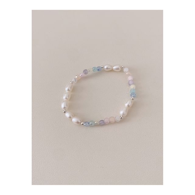 Silver Beaded Sterling Bracelet