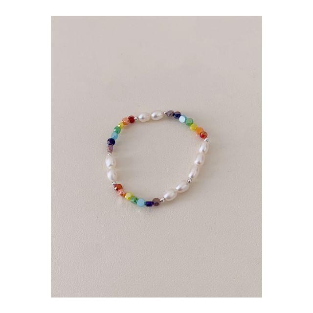 Silver Beaded Sterling Bracelet