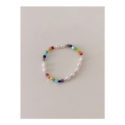 Silver Beaded Sterling Bracelet