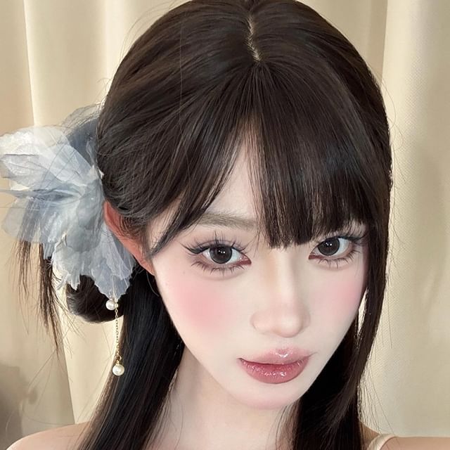 Mesh Flower Pin Hair