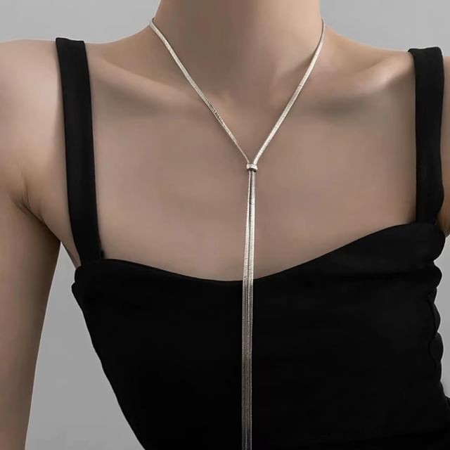 Necklace Alloy Lariat