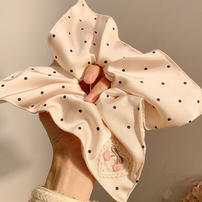 Scrunchie Applique Dot Cherry Designs) / Polka (Various