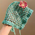 Head Scarf Triangle Floral