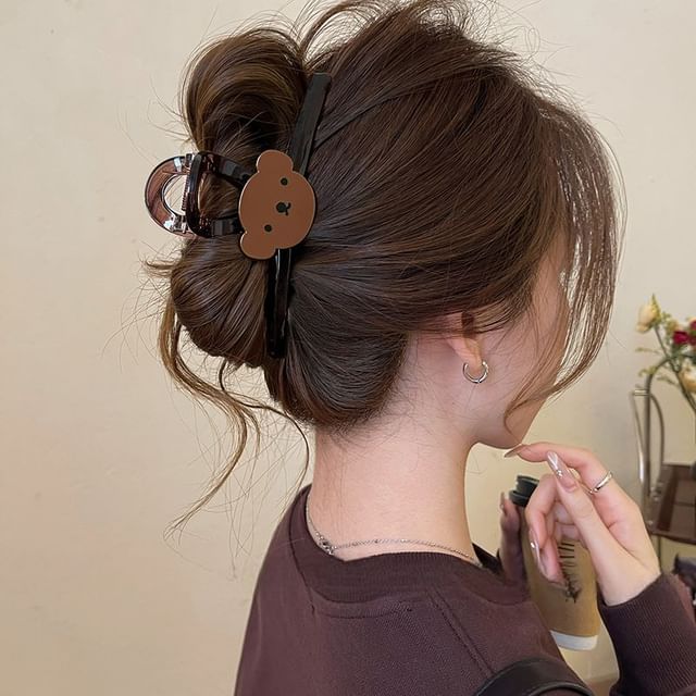 Bear Hair (Various Claw Designs) Acrylic Clip
