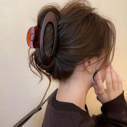 Acrylic Clip Hair Claw Matte