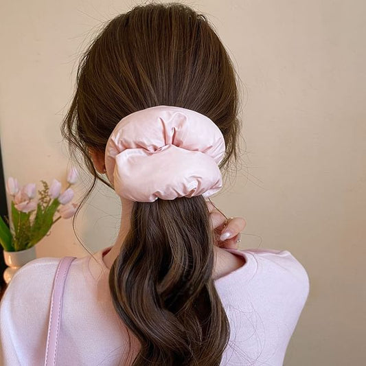 Puffed Plain Scrunchie