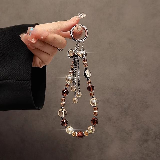 Faux Strap Telefon Schleife Kristall