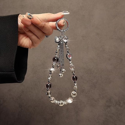 Faux Strap Telefon Schleife Kristall