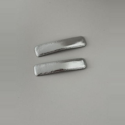 幾何学的なセットヘアクリップ合金