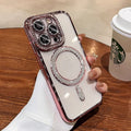 Embellished Magnetic Phone Case - Compatible with iPhone and MagSafe