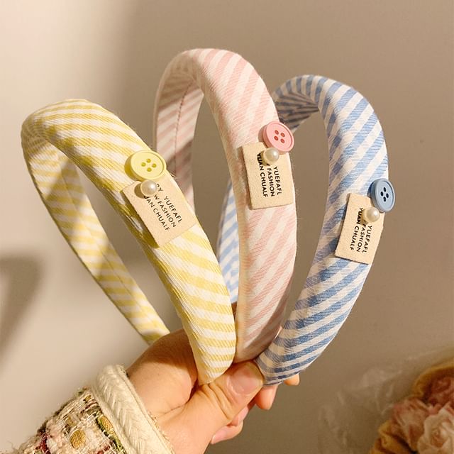 Striped Thick Headband