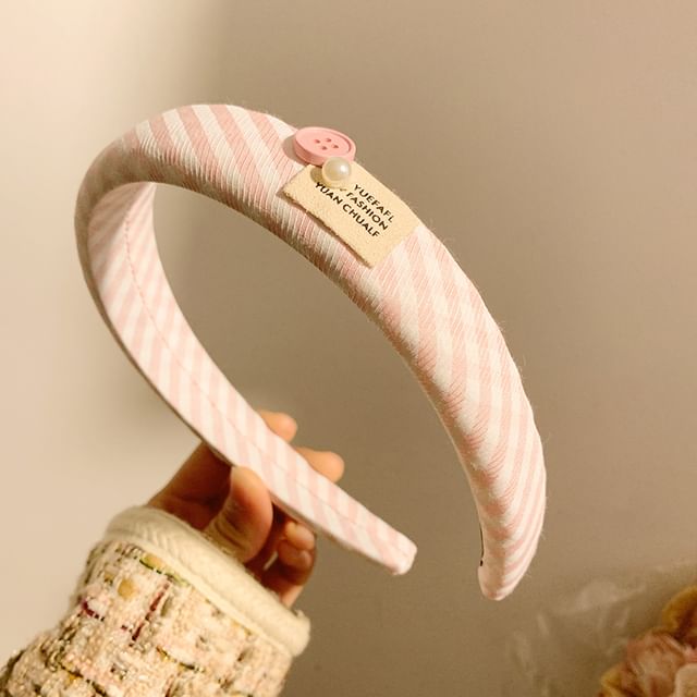 Striped Thick Headband
