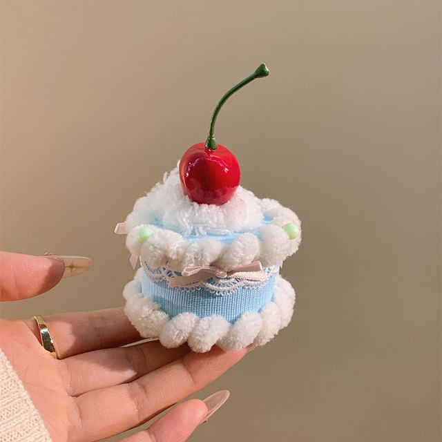 Cherry Hair Clip Cake