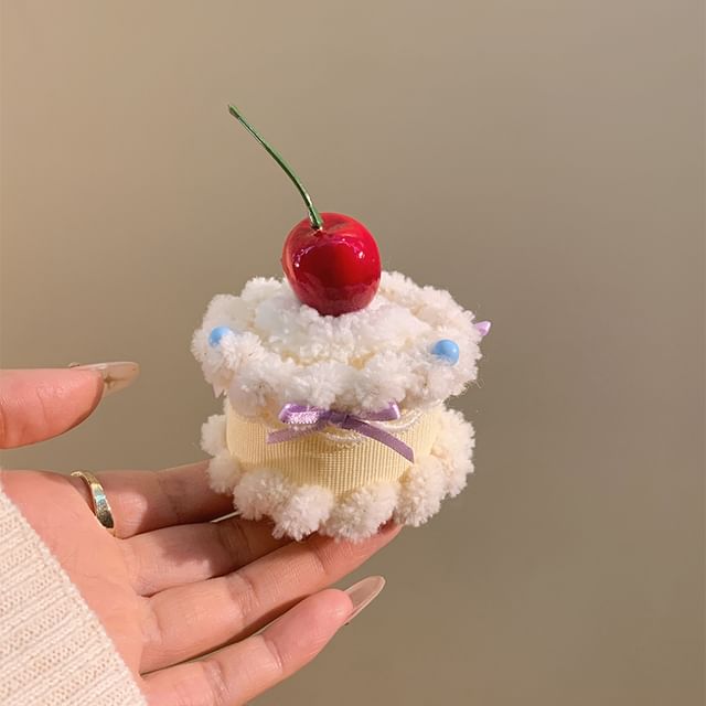 Cherry Hair Clip Cake