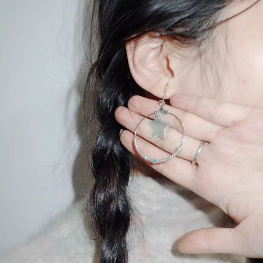 Ohrhänger Sternförmig