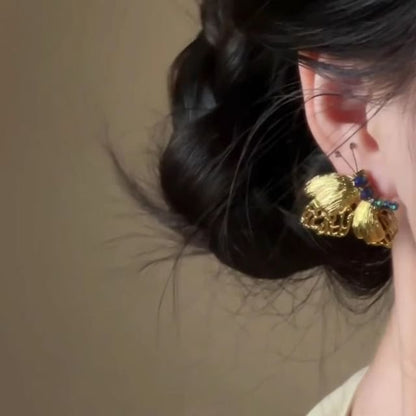 Ohrring Schmetterling Tropfen