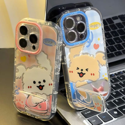 Stand Case with Phone Dog